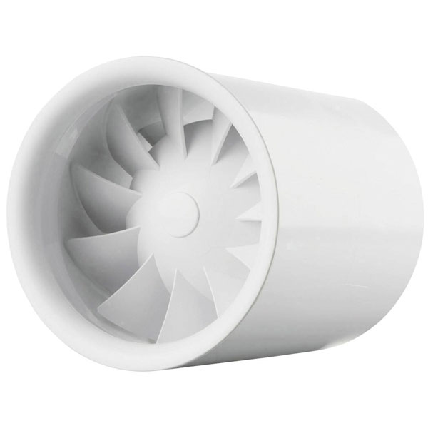 SIKU 50480 In-line Extractor Fan 230V 75/100 m³/h Stylish Ventilation
