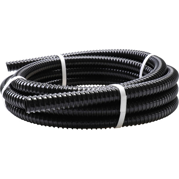 TIP 31014 Spiral Hose 5m UV Resistant Plastic-Coated PVC 3/4" Black