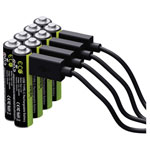 Verico Rechargeable Batteries USB-C® battery 628616