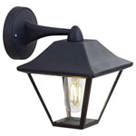 VTEC 8686  VT-843 LED Outdoor Wall Light Matt Black E-27 Lantern