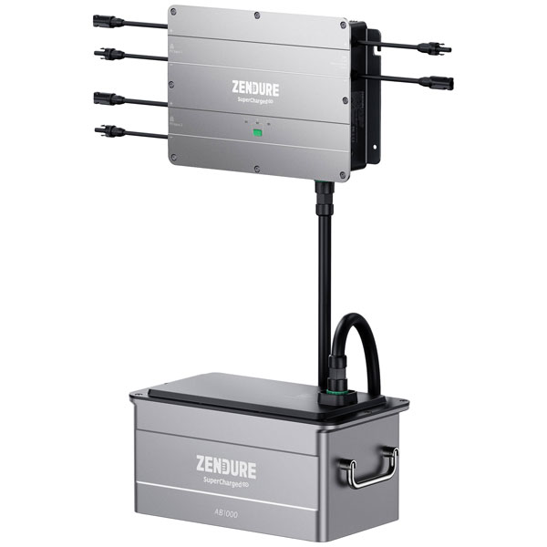 Zendure ZDSPVH1200+AB1000 Solar Flow Set Balcony Power Plant - Bat...