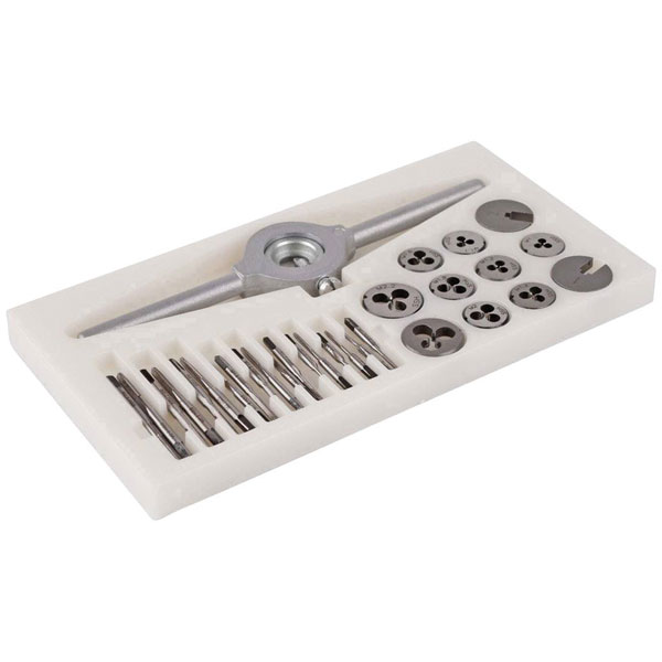 Bernstein 2-800 Tap Tool Kit 31-Piece M10-M2.5 Miniature Thread Set