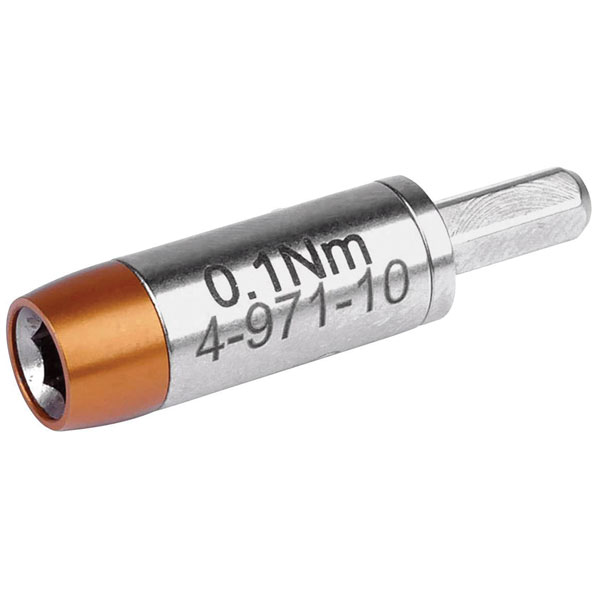 Bernstein 4-971 Mini Torque Wrench Adapter For 4 mm Bits 0.1 Nm Max.