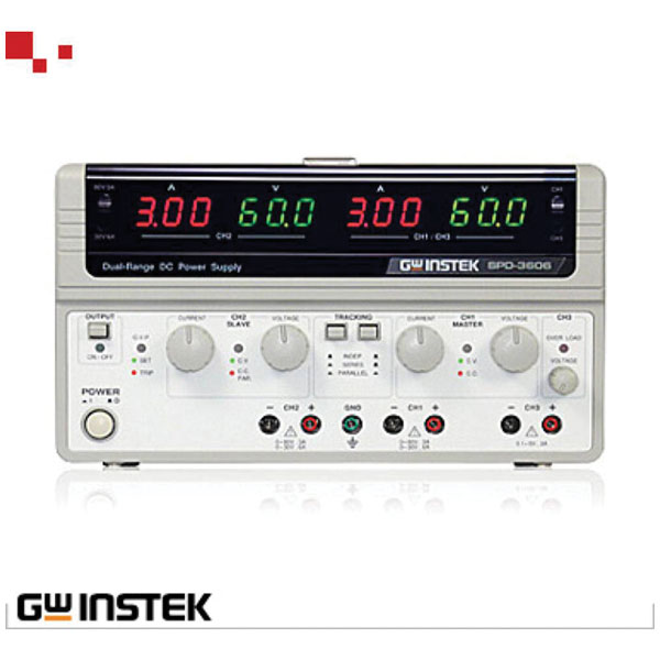 GW Instek SPD-3606 Bench PSU 0-60V DC 0-6A Adjustable Voltage