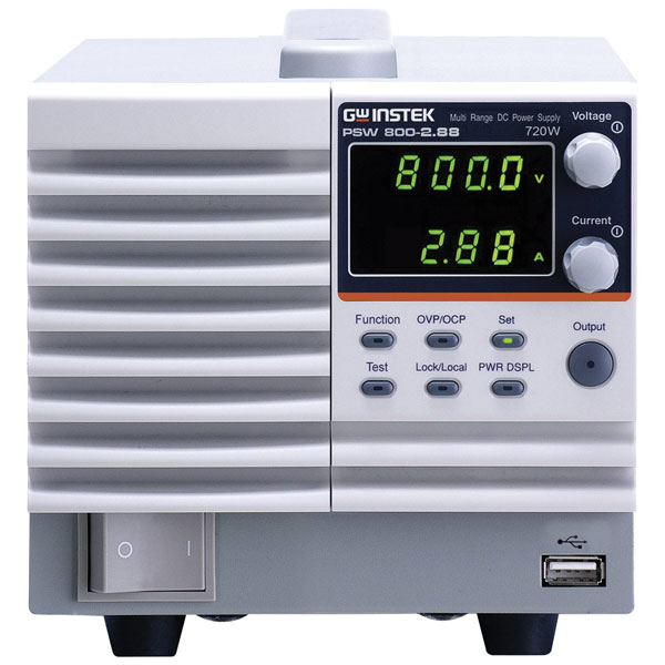 GW Instek PSW 800-2.88 720W Bench PSU Adjustable 0-800V 0-2.88A