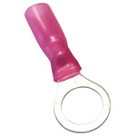 TruComponents 746762 Ring Terminal 1.50mm² Dia8.4mm Red 100 pieces