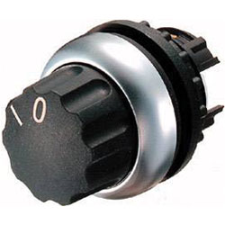 Eaton 216872 M22-WRK3 Selector Switch Black 2x60° 1 piece | Rapid