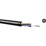Kabeltronik 2453P2509-1 Sensocord Sensor Lead 3x0.25mm² Black per metre