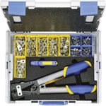 Klauke LBOXX50B Crimp Connector Set for Secure Electrical Connections