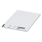 Phoenix Contact 0828806 US-EMLP Adhesive Device Markers 20-Pack White