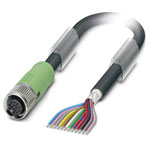 Phoenix Contact 1682854 SAC-4P Cable 3m Shielded M12 A-coded 4-Pos PUR