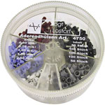 Vogt 737047 Ferrule Set 4-16 mm² Partially Insulated 100 pieces Multi-Colour