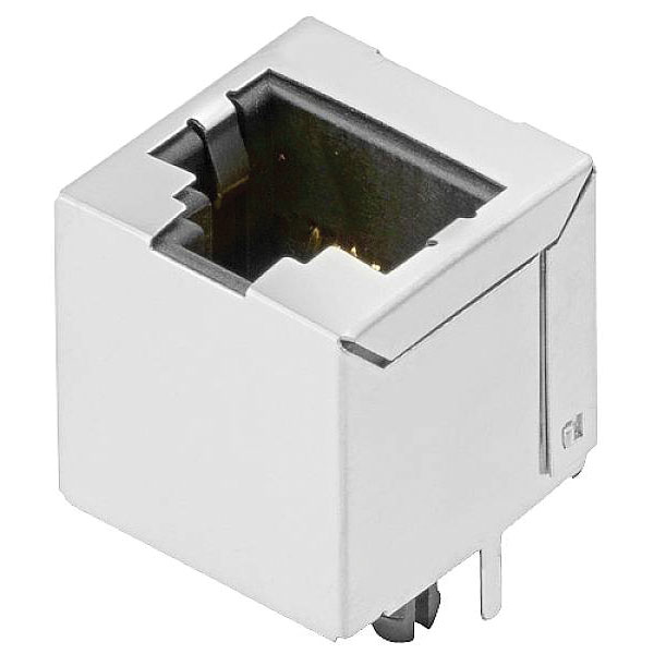 Weidmüller 2634590000 RJ45 Socket Vertical 8 Pins Silver Black 1 piece