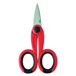 Weidmuller 9918230000 Electrician Scissors Serrated Red/Black 150mm