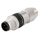 Weidmuller 1781550001 M12 Plug Straight 4 Pins Connector Non-Slip Safe