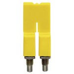 Weidmüller 1677120000-1 ZQB 2.5-2 Connector Signal Yellow