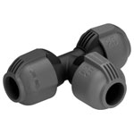 GARDENA 02787-20 Sprinkler System T-Piece 3/4 Self-Sealing Quick Connect
