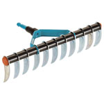 GARDENA 03391-20 Combi system Lawn Aerator 35cm Galvanised Tines