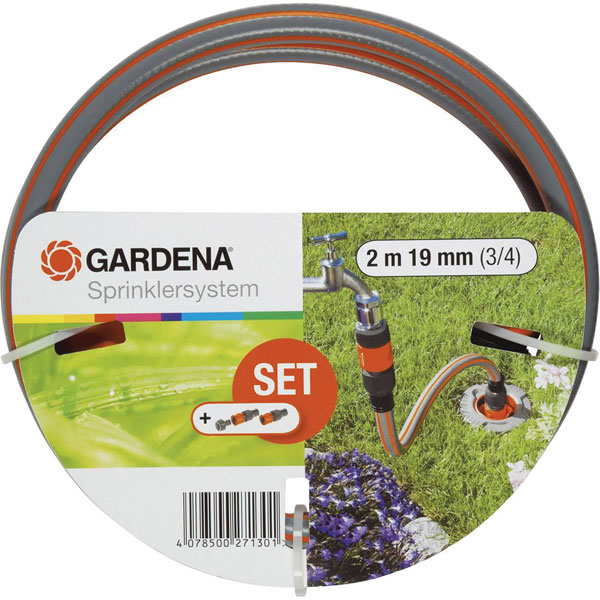 GARDENA 02713-20 Profi-System Plastic Connection Set for Pipelines