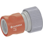 GARDENA 18216-50 Hose Connector 19 mm (3/4) Quick Comfortable Use