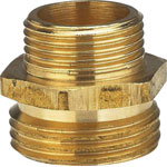 GARDENA 07270-20 Brass Reducer Nipple 3/4 OT 1/2 IT Durable Connection