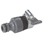 GARDENA 02908-20 Tap Adapter Plastic Fits 14-17mm Tool-Free Install