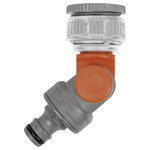 GARDENA 18286-20 Tap Connector Set Plastic 13mm & 24.2mm Tool-less Mounting