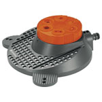 GARDENA 02073-20 Classic Multi-surface Sprinkler 11-100 m² 6 Patterns