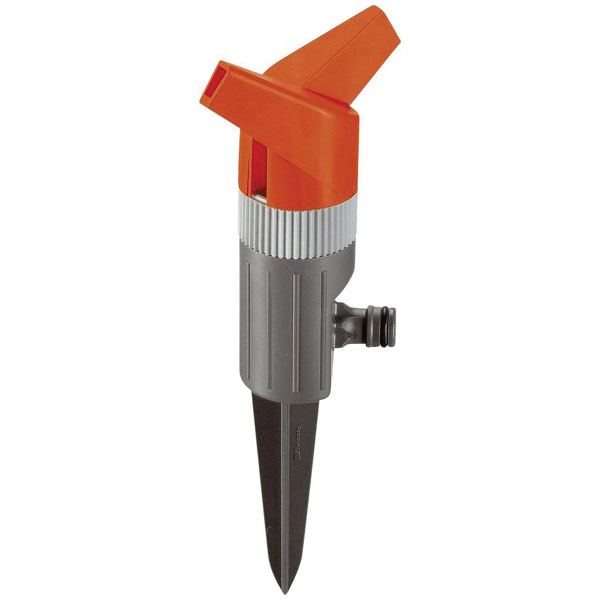 GARDENA 01953-20 Classic Rotary Sprinkler 130m² 13m Diameter Spike Fix