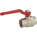GARDENA 07336-20 Ball Valve 3/4 Silver Red Matte Chrome-Plated Quick Flow
