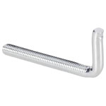 Toolcraft 890689 Straight Screw Hook 4E 50mm Electrogalvanised Steel 10pieces