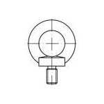 TOOLCRAFT Hooks Eye bolts 630330
