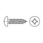 TOOLCRAFT 888706 Raised Head Self-Tapping Screw 3.9x16mm Steel Zinc
