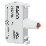 BACO 223080 LED White 230V AC Single Unit