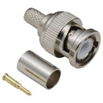 BKL 0401000/D BNC Connector Plug Straight 50 Ω for LCD and Plasma TVs