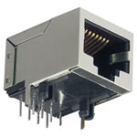 BKL 143206 RJ45 Socket 8P8C Right Angle Grey for pieceB Mounting