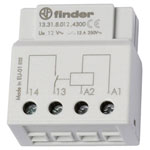 Finder 13.31.8.230.4300 Relay 230V AC 12A Flush-Mount Mono-Stable