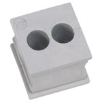 Icotek KT 2/4 Cable Grommet Slotted Dia4mm Elastomer Grey 1 piece