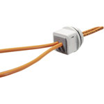 Icotek 45204 KVT Cable Grommet Split Grey Introduce Cord Sets 1 piece