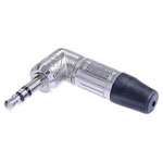 Neutrik NTP3RC-CON Jack Plug 90° Metal Casing with Strain Relief