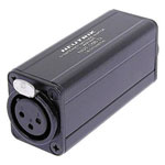 Neutrik NA2M-D0B-TX Adapter XLR Plug to RCA Socket 1 piece