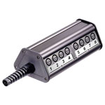 Neutrik NSB2B-12/4 XLR Stage Box 3-Pin Black 1 piece