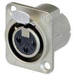 Neutrik NC5FD-LX-B DLX XLR Socket 5 Pins Black Excellent Shielding