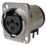 Neutrik NC5MXX-B XX-Series XLR Connector Plug Straight 5 Pins Black