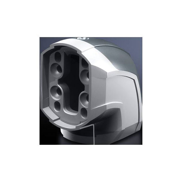 Rittal 6206.600 CP L-adapter Aluminium/Plastic Grey-white RAL 7035