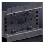 Rittal 9342.930 SV DIN Rail Adapter Polyamide 5 pieces for Chassis Mounting