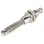 Schnepp F2020-BU Plug Straight 2mm Pin Blue 1 piece Integrated Socket