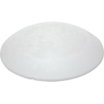 SWG 68343502280 Wall Bumper Plastic 40mm Self-Adhesive White 2pieces