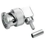 Telegartner 100023305 BNC Series Connector Plug Straight 50 Ω 1 piece
