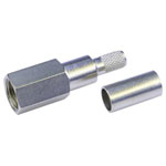 Telegartner 100027735 FME Connector Socket Straight 50Ω 1 piece For Mobile Uses